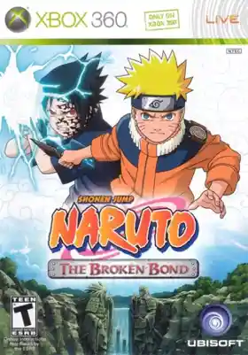 Naruto The Broken Bond (USA) box cover front